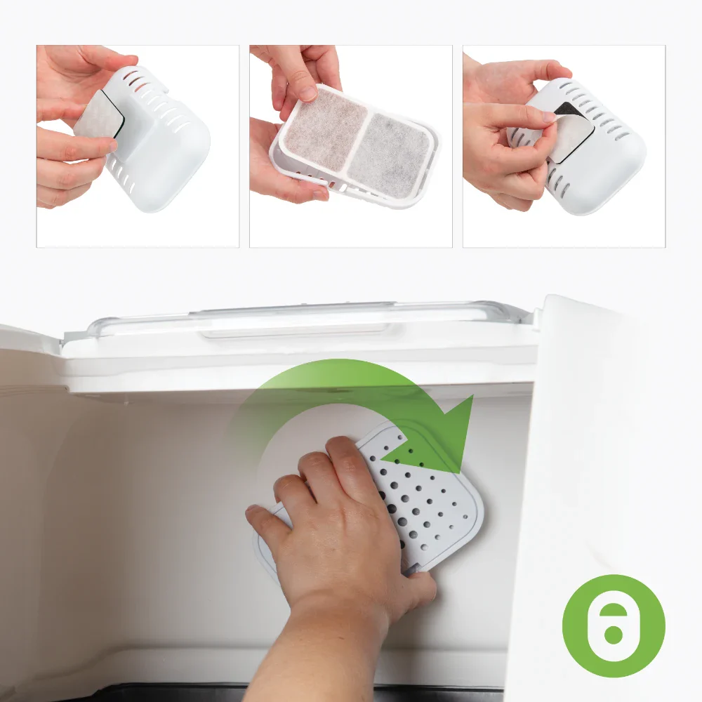 AirSift Pod - Soporte y almohadilla reductora de olores - Image 9