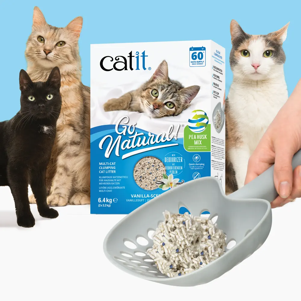 Arena Aglomerante Mix para Muchos Gatos Go Natural - Image 6