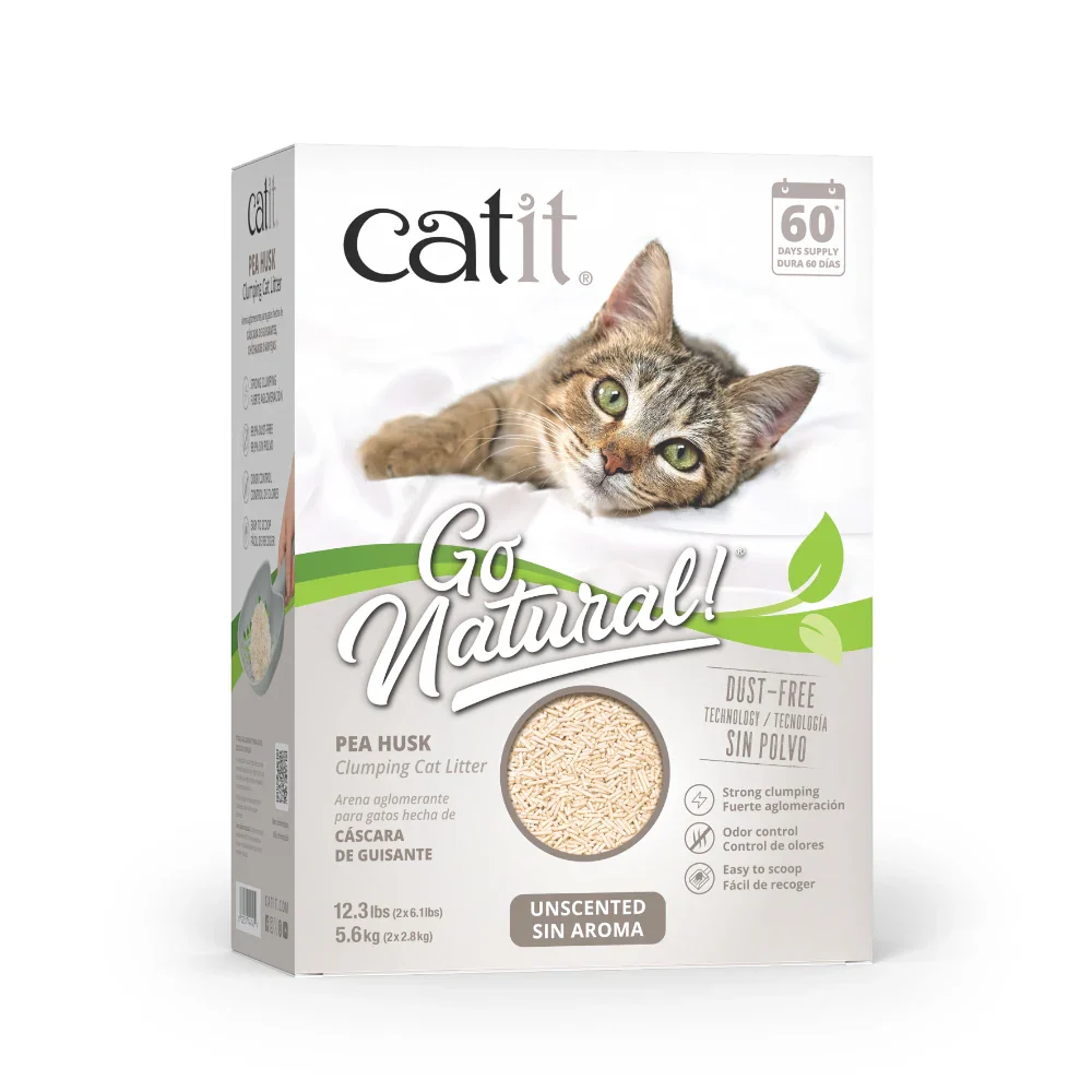 Arena para Gatos Aglomerante de Cáscara de Guisante Go Natural - Image 11