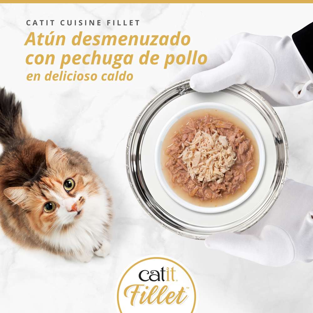 Atún desmenuzado para gatos Catit Cuisine Fillet - Image 20