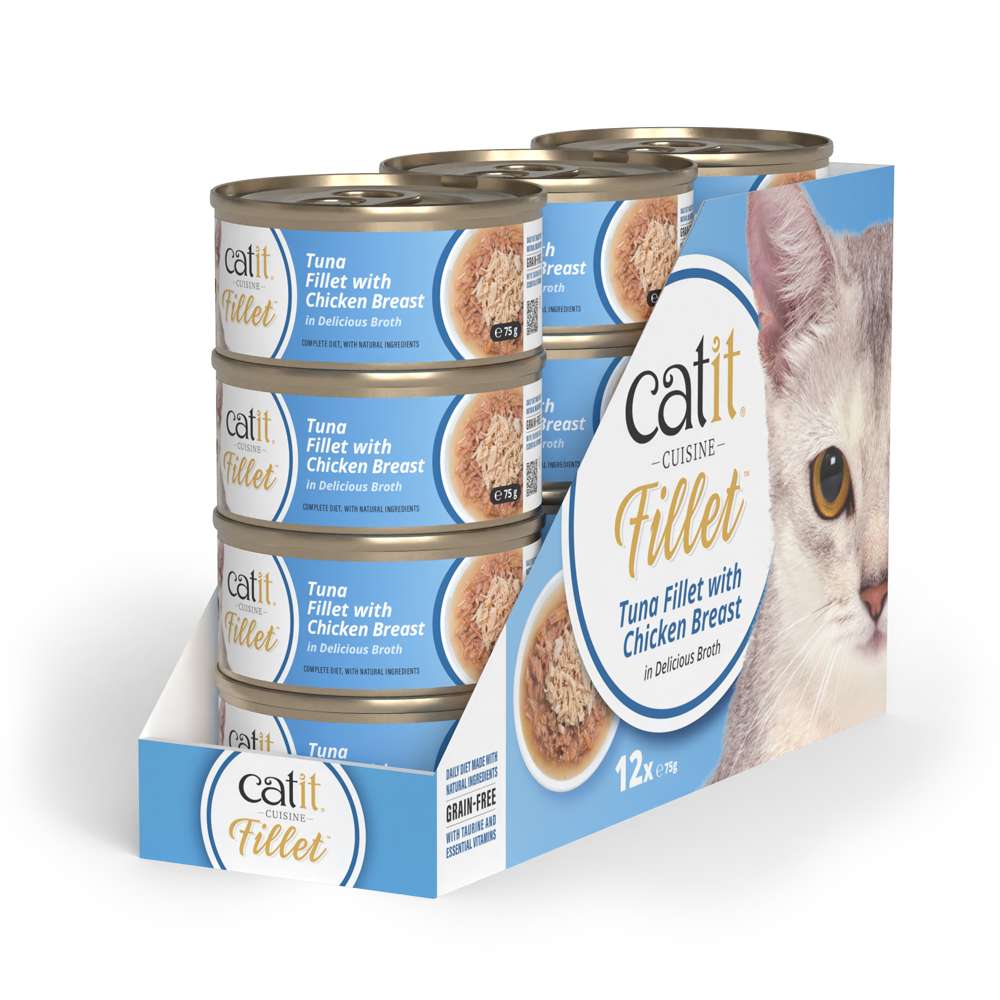 Atún desmenuzado para gatos Catit Cuisine Fillet - Image 24