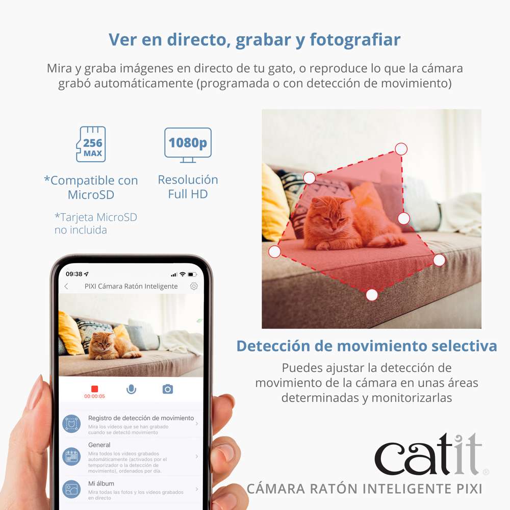 Cámara Ratón Inteligente Catit PIXI - Image 3