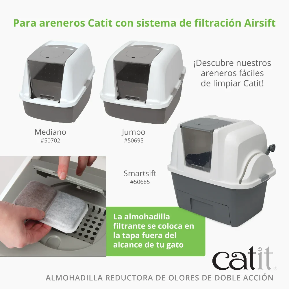 Filtro Dual Reductor de Olores de Arenero Airsift - Image 4