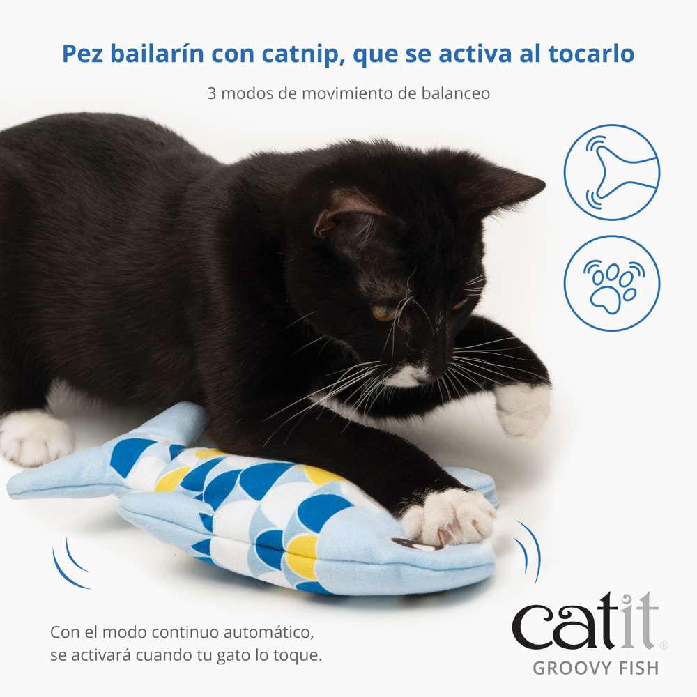 Catit Groovy Pez, Azul - Image 3