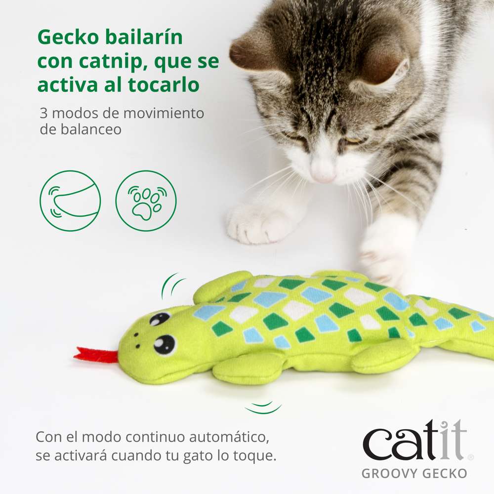 Catit Groovy Gecko, Verde - Image 3