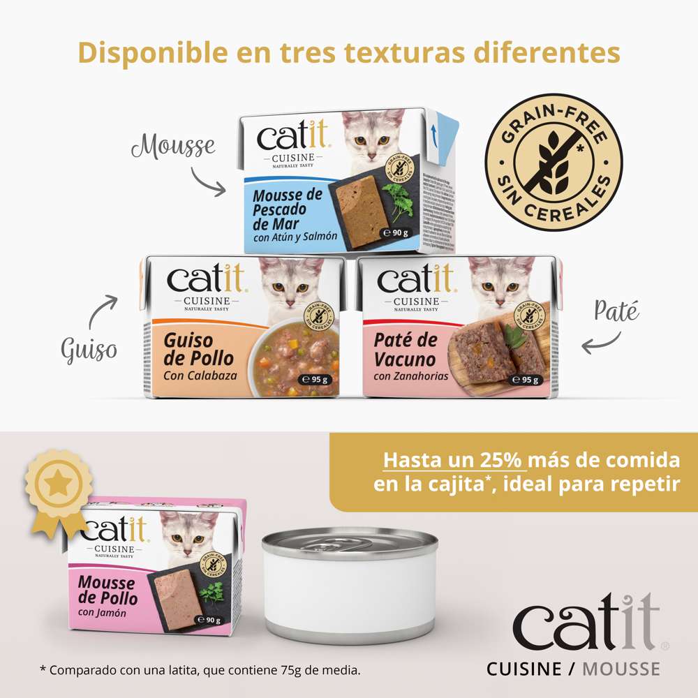 Mousse para gatos Catit Cuisine - Image 5