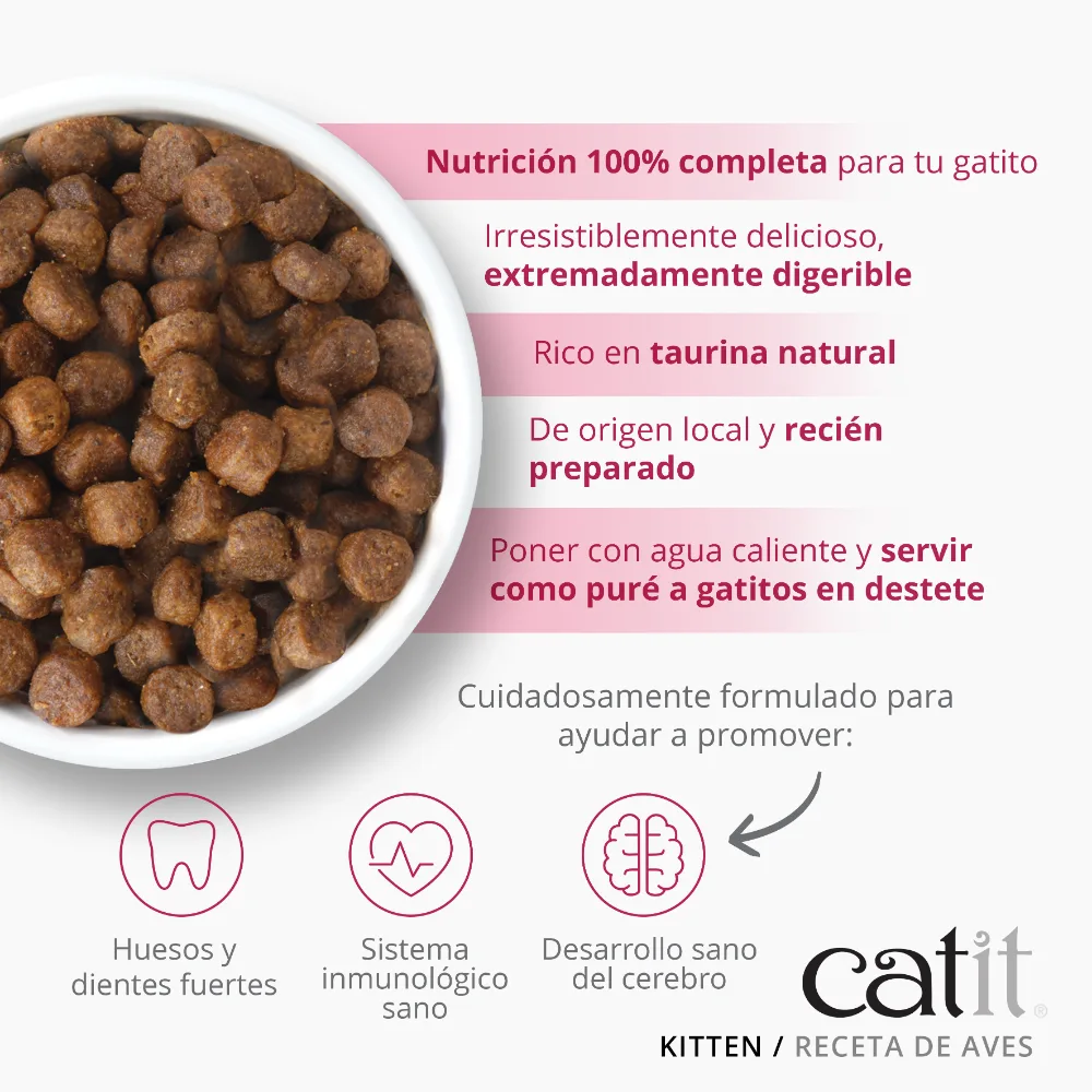 Pienso para Gatito Junior Catit Recipes - Receta de Aves para KITTEN - Image 3