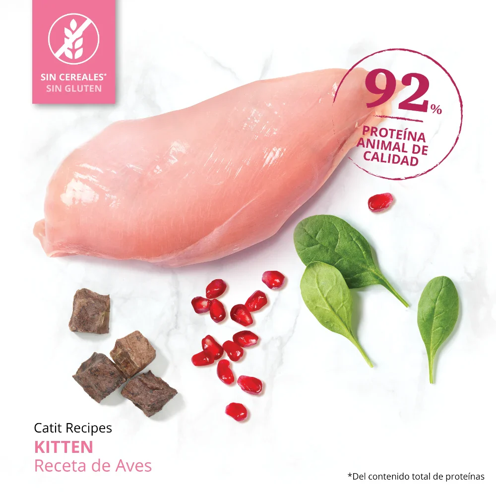 Pienso para Gatito Junior Catit Recipes - Receta de Aves para KITTEN - Image 7