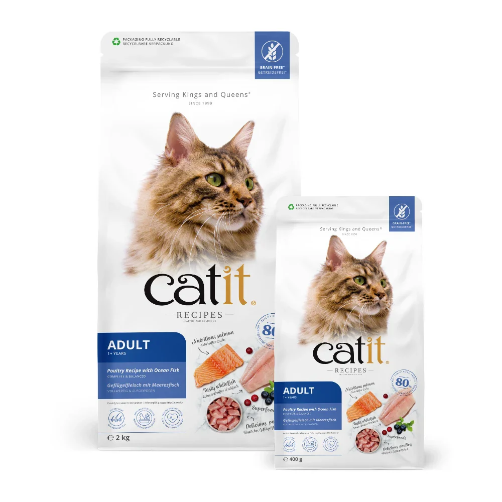 Pienso para Gatos Catit Recipes -Receta de Aves con Pescado de Mar para ADULTO - Image 13