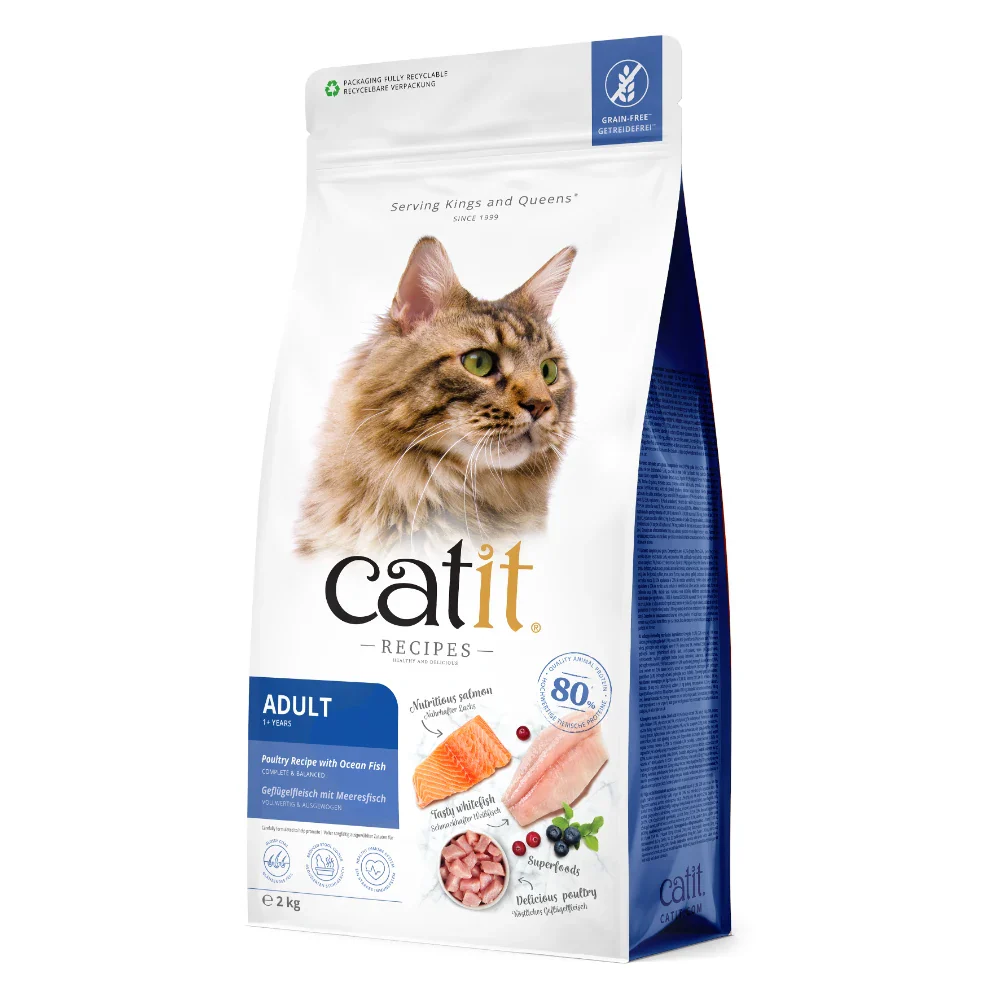 Pienso para Gatos Catit Recipes -Receta de Aves con Pescado de Mar para ADULTO - Image 17