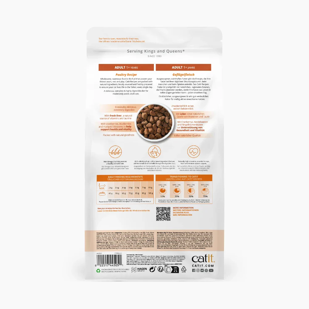 Pienso para Gatos Catit Recipes -Receta de Aves para ADULTO - Image 17
