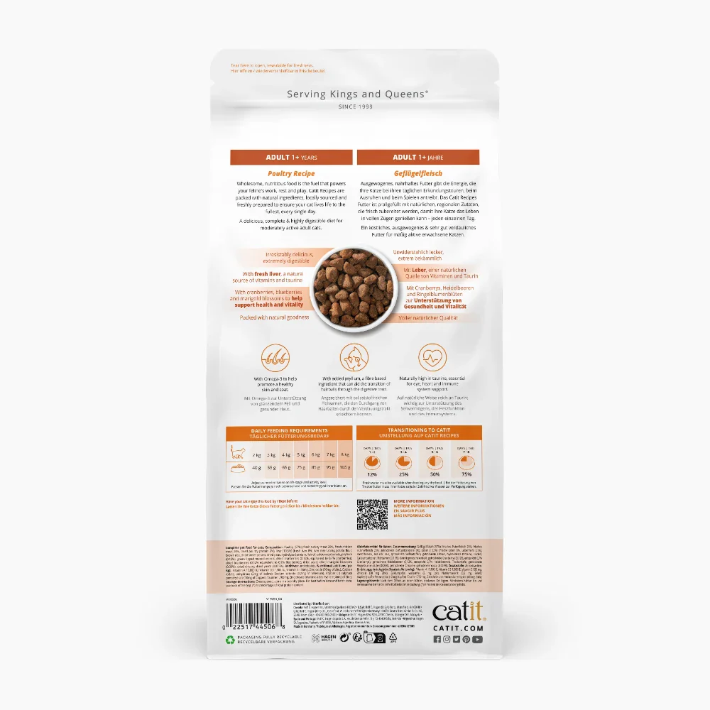 Pienso para Gatos Catit Recipes -Receta de Aves para ADULTO - Image 19