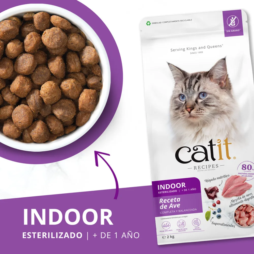 Pienso para Gatos Catit Recipes -Receta de Aves para ESTERILIZADO - Image 7