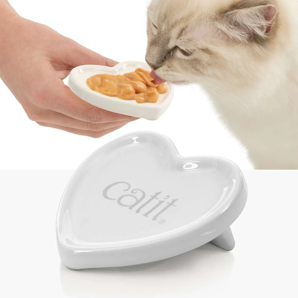 Plato de Corazón Catit Creamy - Image 6