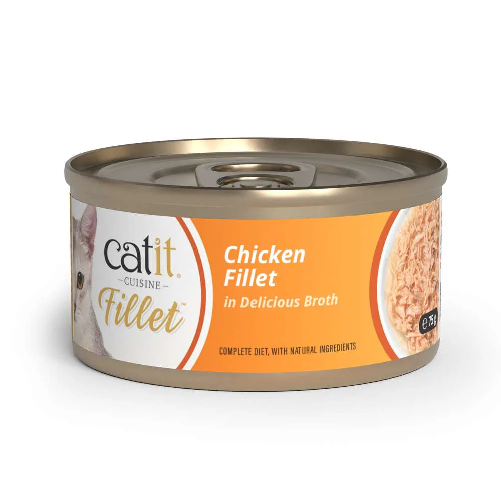 Pollo desmenuzado para gatos Catit Cuisine Fillet - Image 13