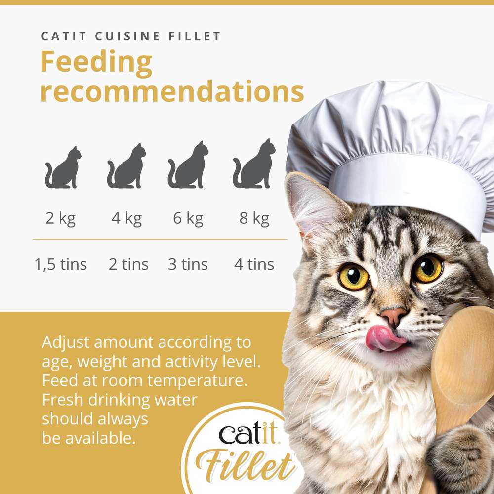 Pollo desmenuzado para gatos Catit Cuisine Fillet - Image 16