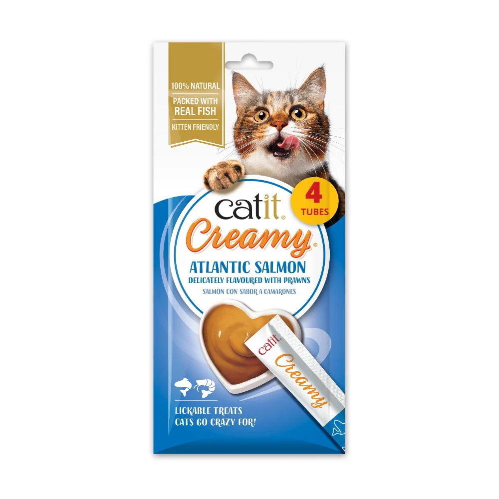 Snacks para gatos Catit Creamy – 4 Tubos - Image 20