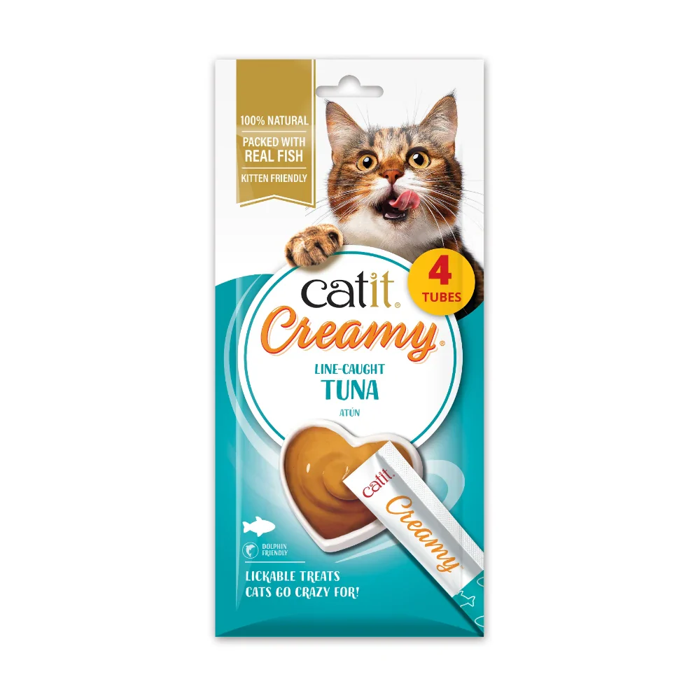 Snacks para gatos Catit Creamy – 4 Tubos - Image 22