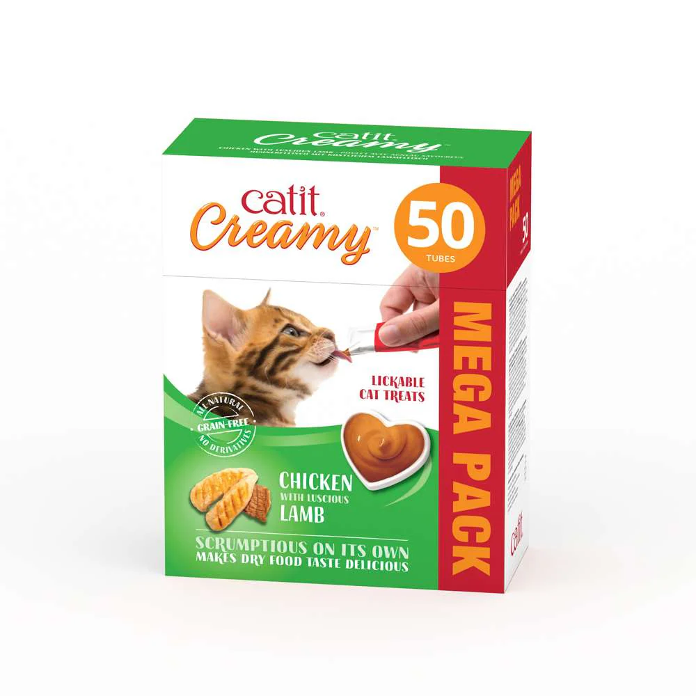 Snacks para gatos Catit Creamy – 50 Tubos - Image 14
