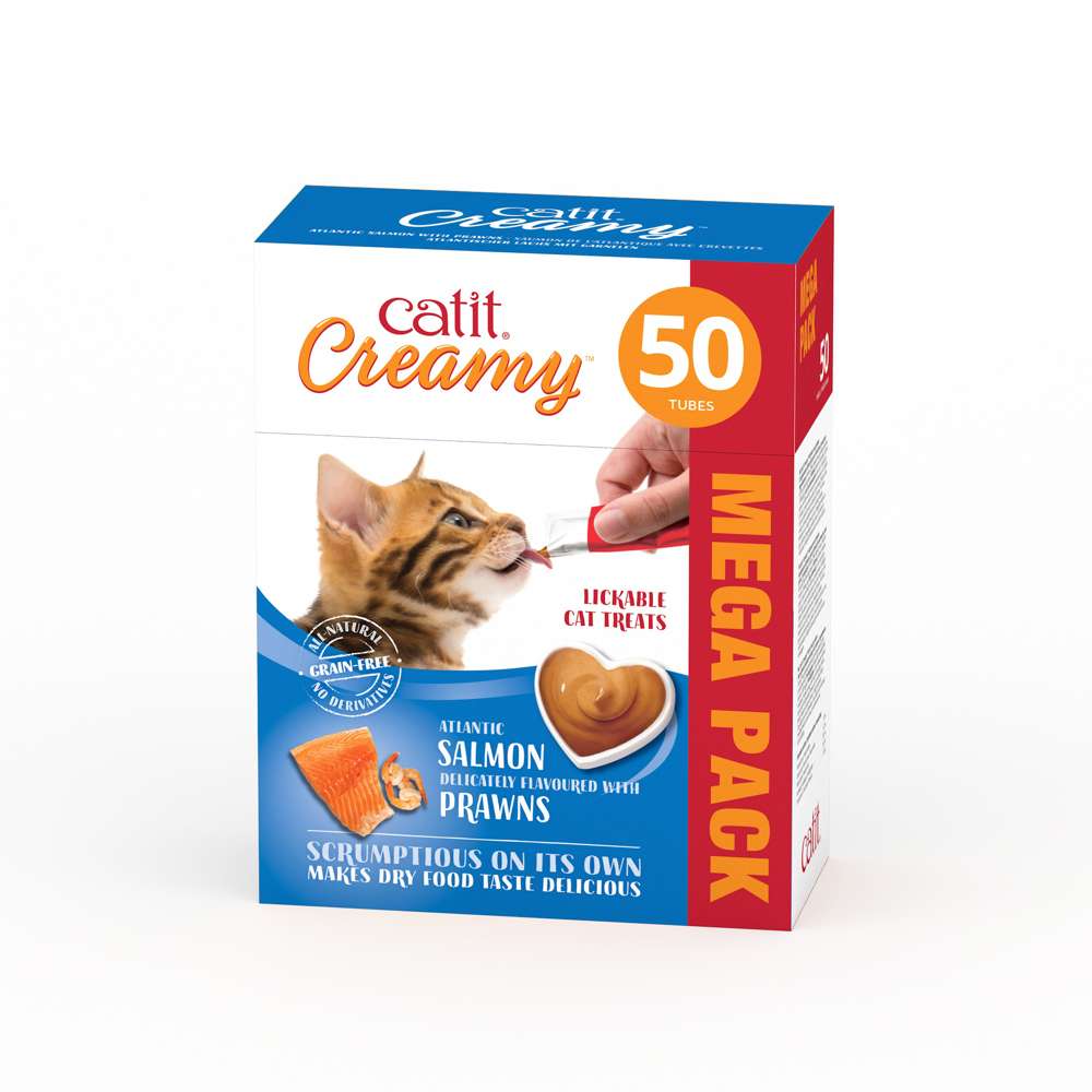 Snacks para gatos Catit Creamy – 50 Tubos - Image 15