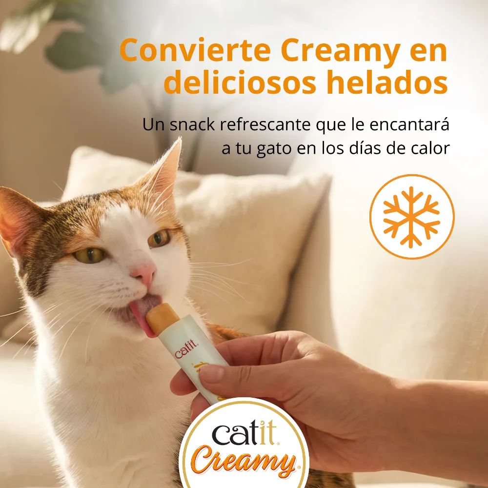 Snacks para gatos Catit Creamy – 15 Tubos - Image 16