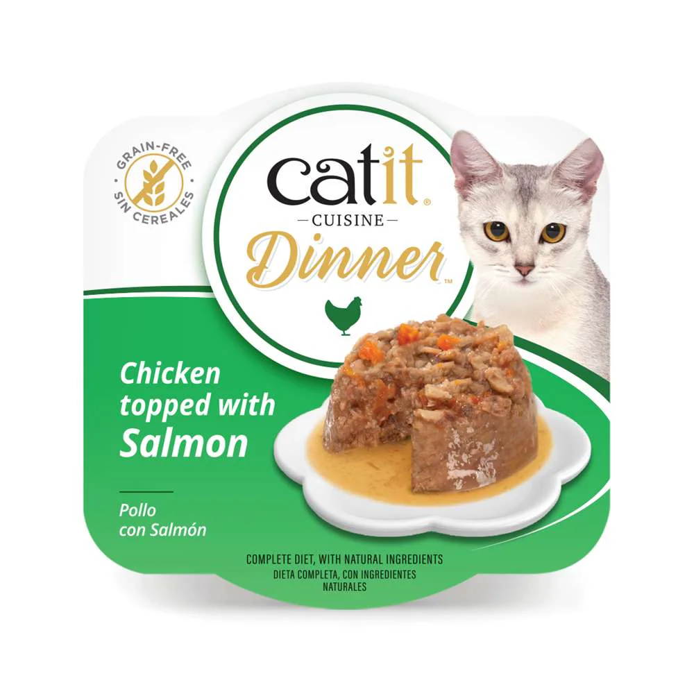 Tarrina de pollo de doble capa para gatos Catit Cuisine Dinner - Image 16