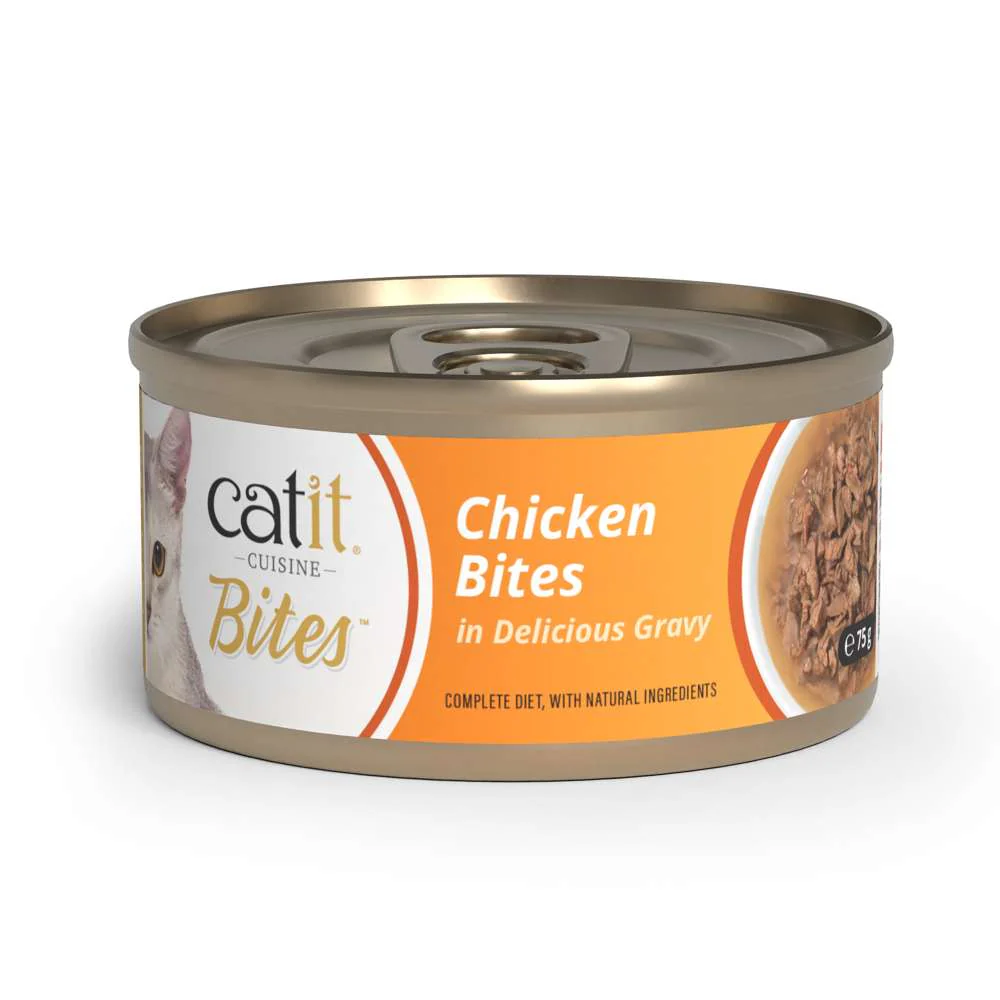 Trocitos de carne en salsa para gatos Catit Cuisine Bites - Image 18
