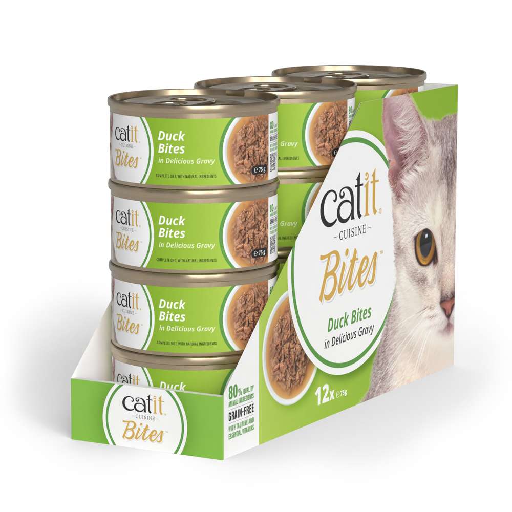 Trocitos de carne en salsa para gatos Catit Cuisine Bites - Image 26