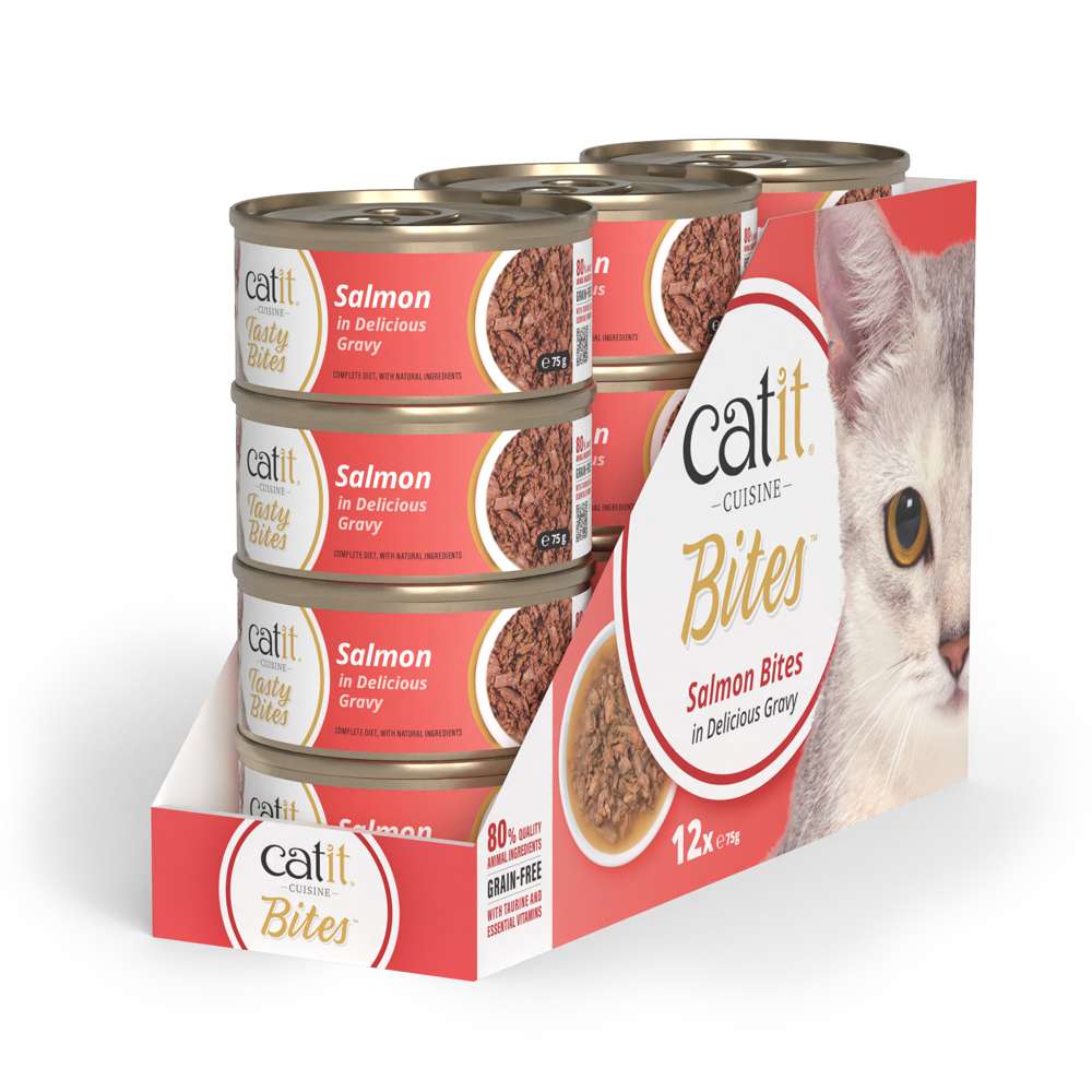 Trocitos de carne en salsa para gatos Catit Cuisine Bites - Image 28