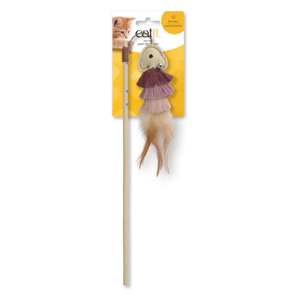 Varita Catit Fish con cola de plumas - Image 2