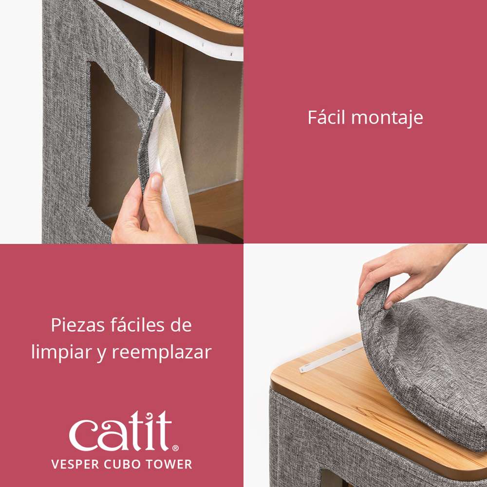 Vesper Cubo Tower - Piedra - Image 5